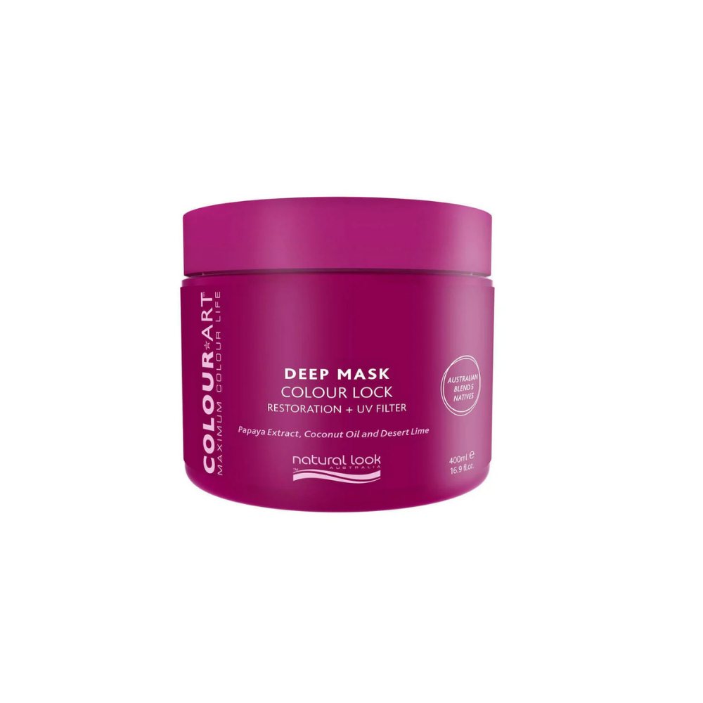 Natural Look COLOUR ART Shampoo&Conditioner 1L&Deep Mask&Detangler&Shine Spritz&Ends Therapy