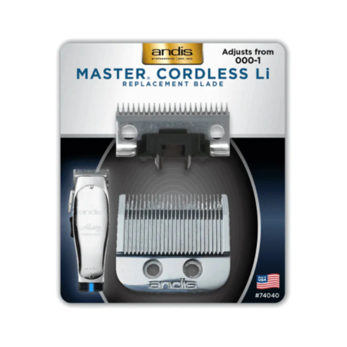 Andis Master Cordless Li Clipper Blade #74040