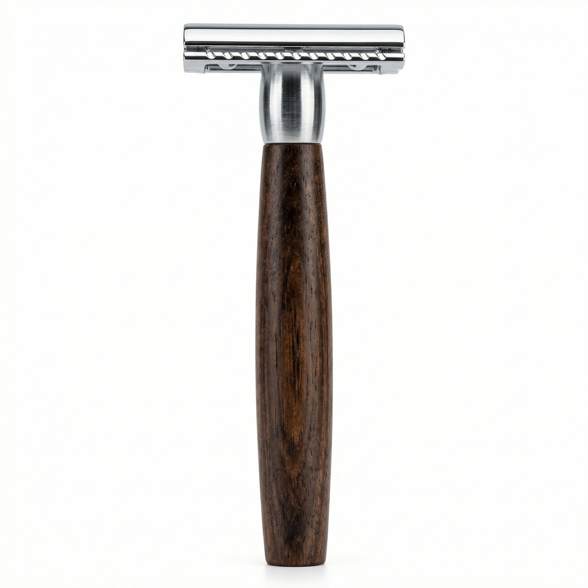 Merkur Safety Razor Closed Comb 49c Ebony Wood