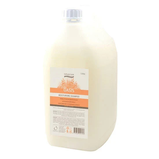 Natural Look Oasis Moisturising Shampoo 375ML/1L/5L (Choose Your Size)