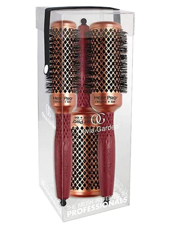 Olivia Garden Heat Pro Thermal Combo Deal Kit - 3pc