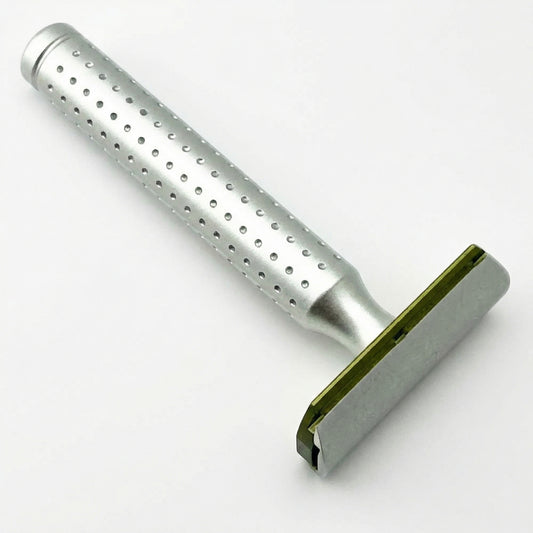 Parker Safety Razor Closed Comb Aeroshave Aluminum S