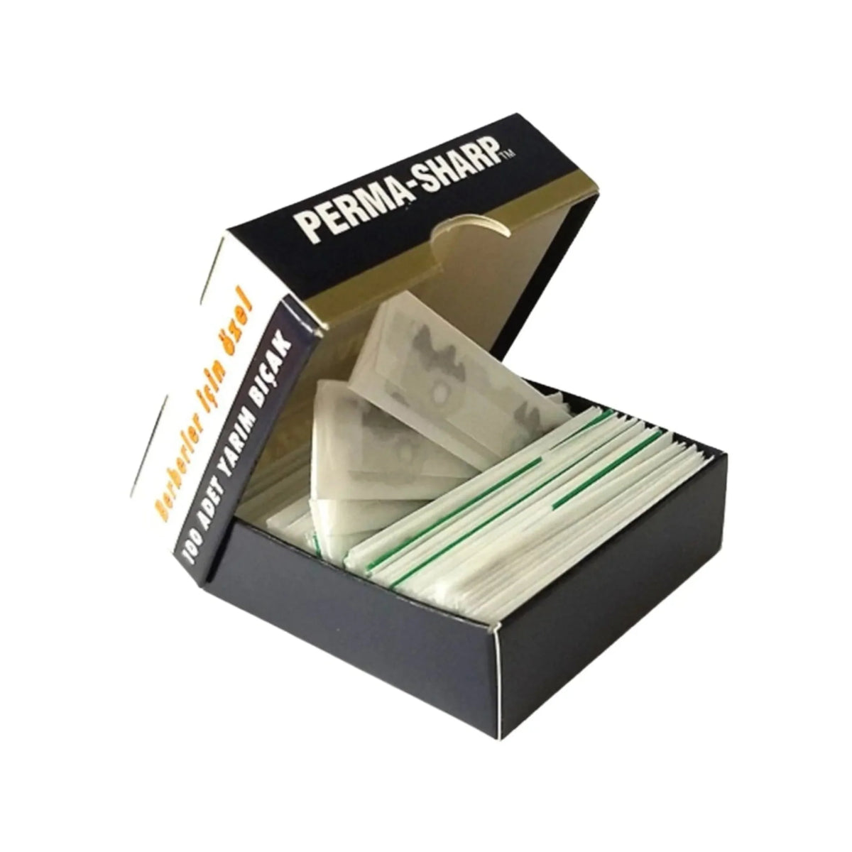 Perma-Sharp Single Edge Razor Blades - 100 Blades