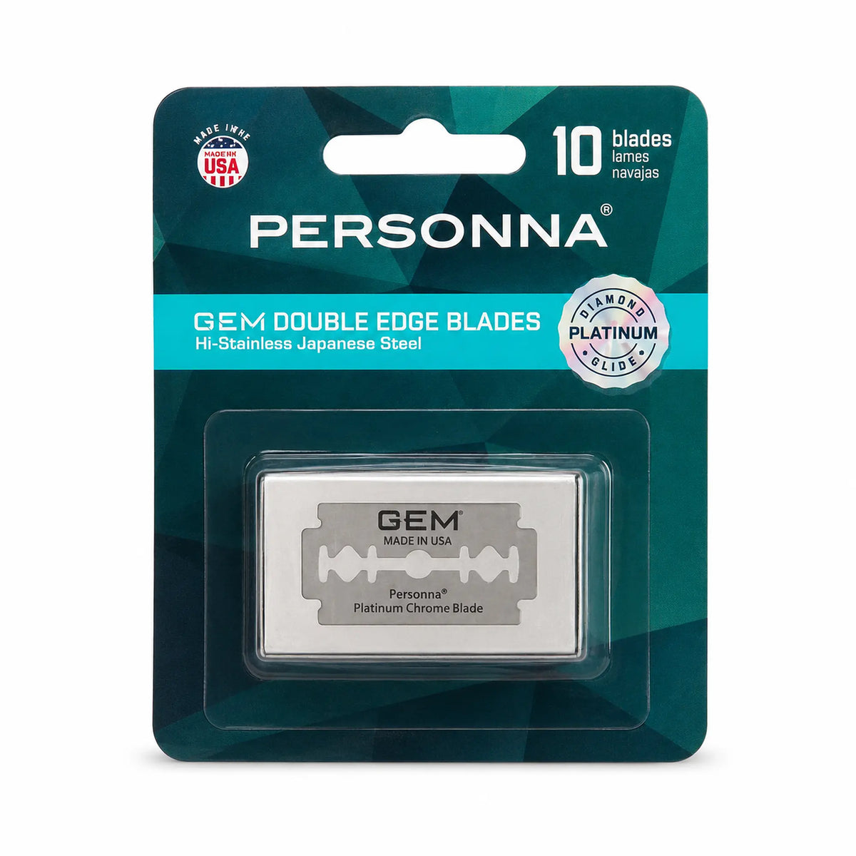 Personna GEM Double Edge Blades 10 CT