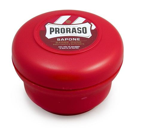 Proraso Shaving Soap - Sandalwood with Shea Butter Cream 150ml