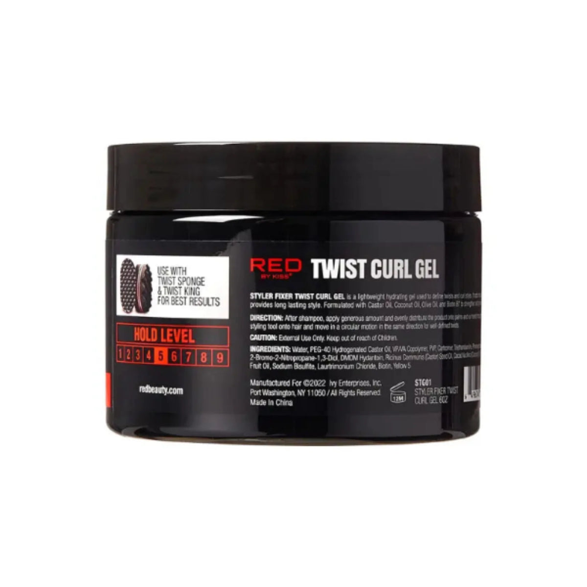 Red by KISS Styler Fixer Twist Curl Gel Soft Hold #STG01