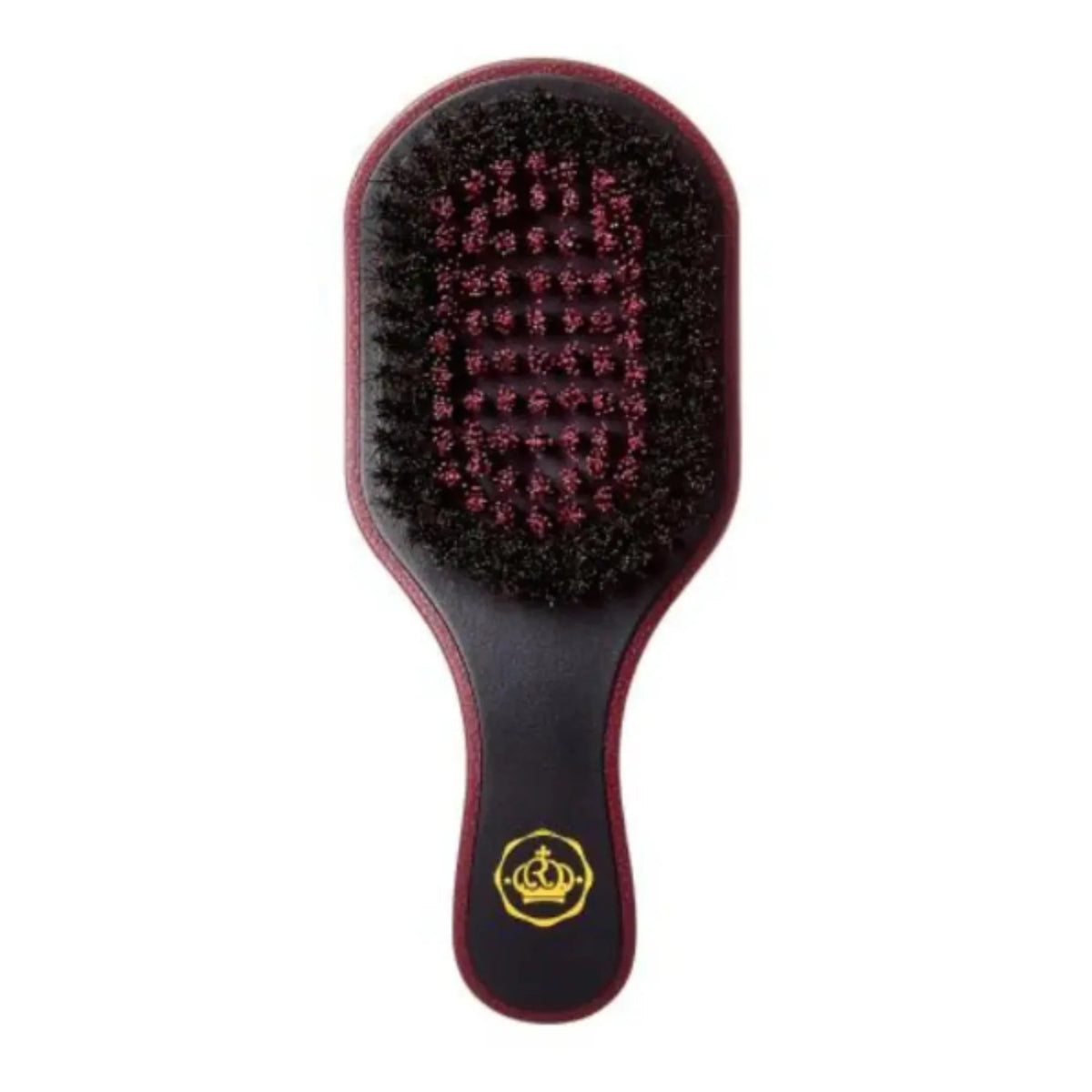 Red Premium Club Brush Curve Mixed 2 in 1 Medium & Hard Burgundy #BR02