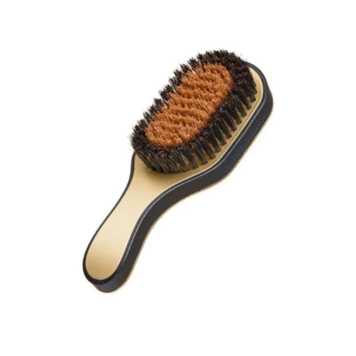 Red Premium Club Brush Curve Mixed 2 in 1 Medium & Hard Gold Metallic #BR09