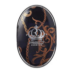 Red Premium Palm Brush Medium with Case Assorted Designs #BR05