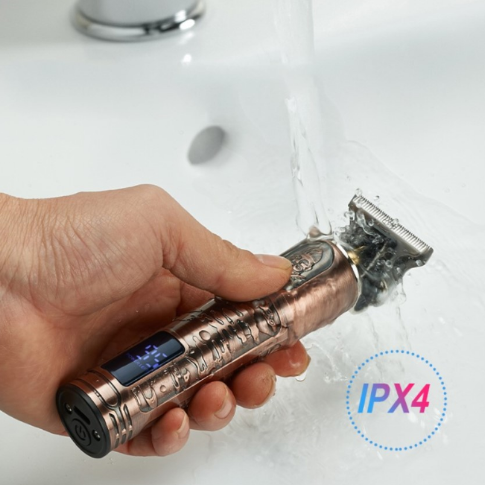 Resuxi Professional Waterproof T-Blade Cordless Trimmer
