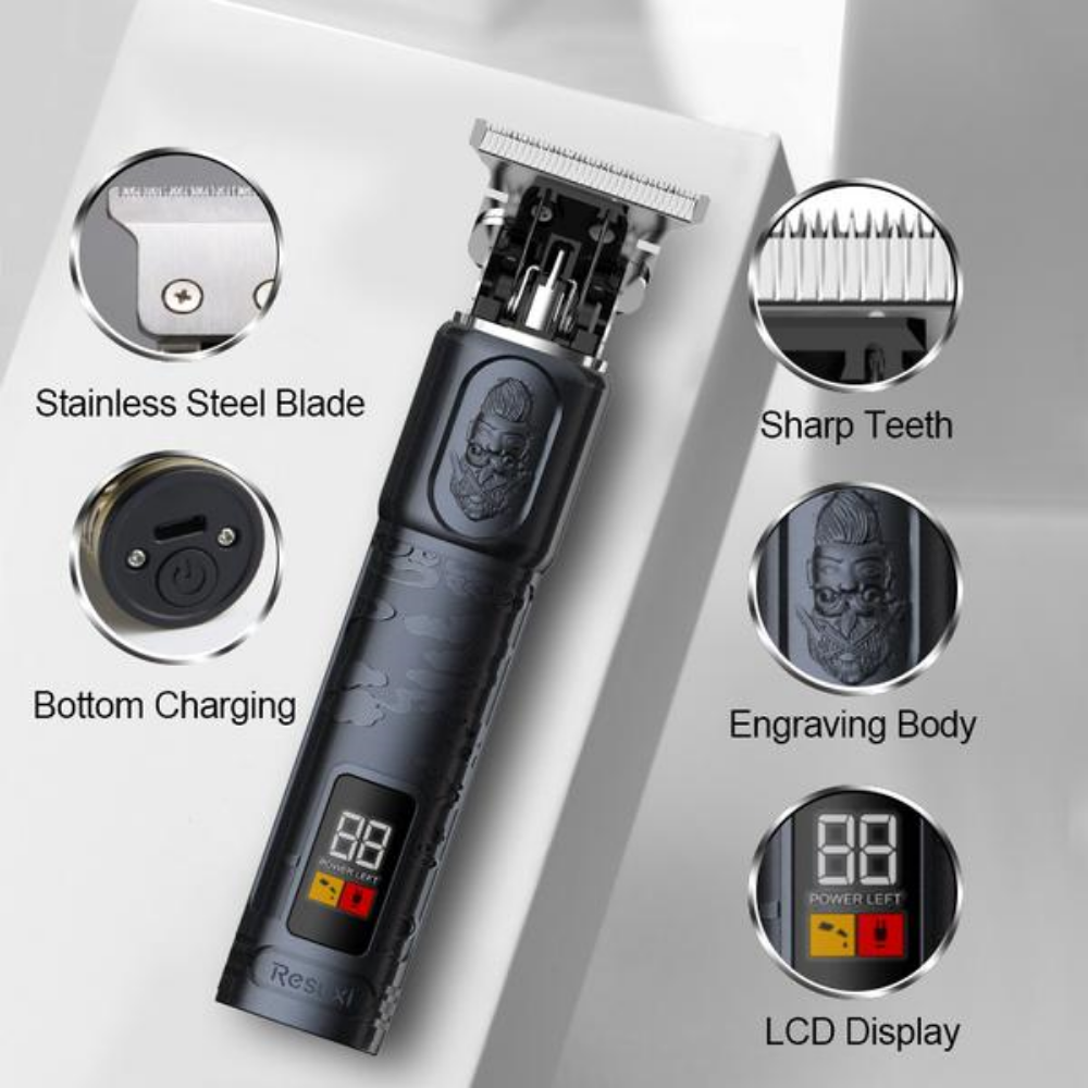 Resuxi Professional Waterproof T-Blade Cordless Trimmer, image 5 of 9