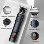 Resuxi Professional Waterproof T-Blade Cordless Trimmer