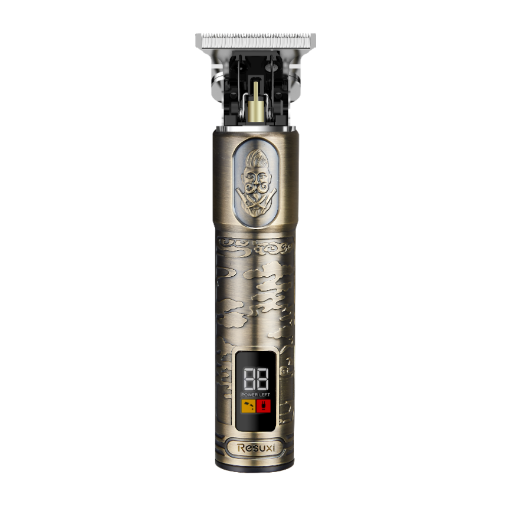 Resuxi Professional Waterproof T-Blade Cordless Trimmer, Bronze