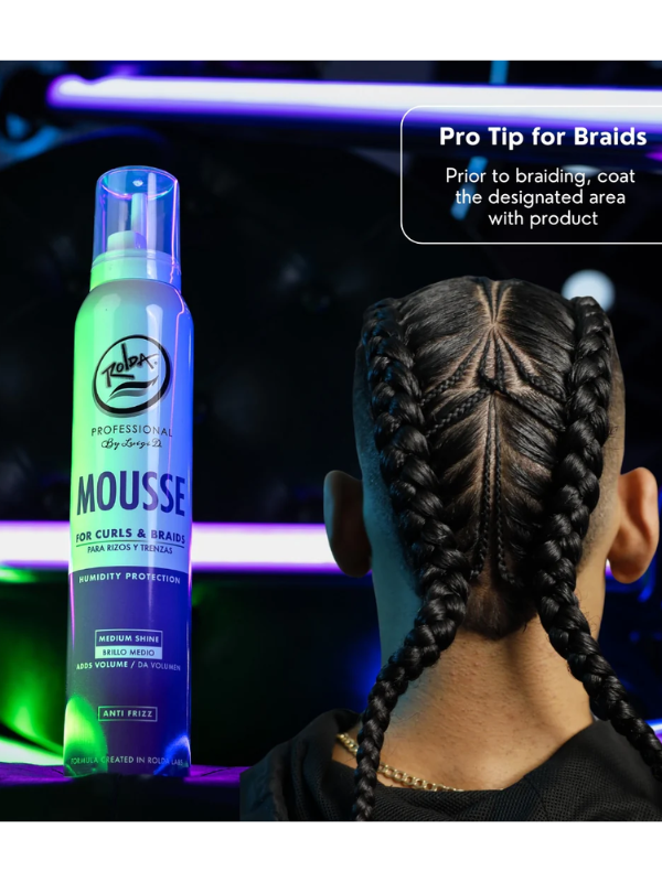 Rolda Curly Hair & Braids Hair Mousse 200ml #453214
