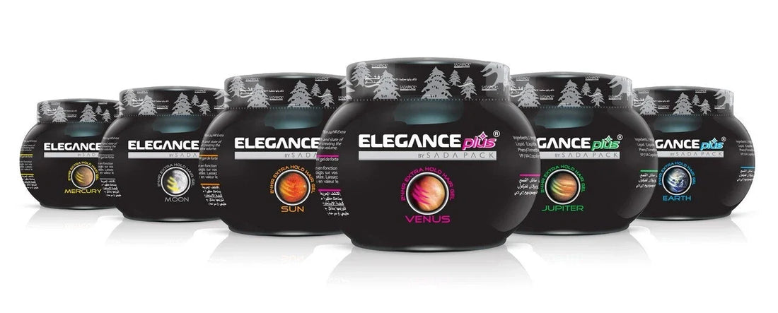Elegance Gel Moon 1kg – Extra Hold Professional Hair Styling Gel