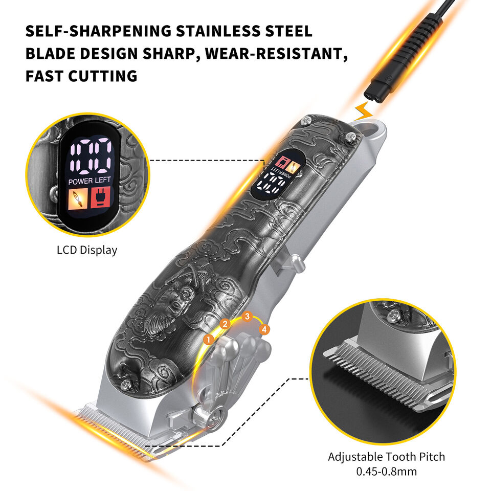 NBHS 3 in 1 Barber Hair Clippers For Men cordless Hair Trimmer