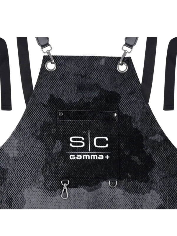 Stylecraft Heavy Weight Waterproof Barber Cutting Apron  "Black Camo"
