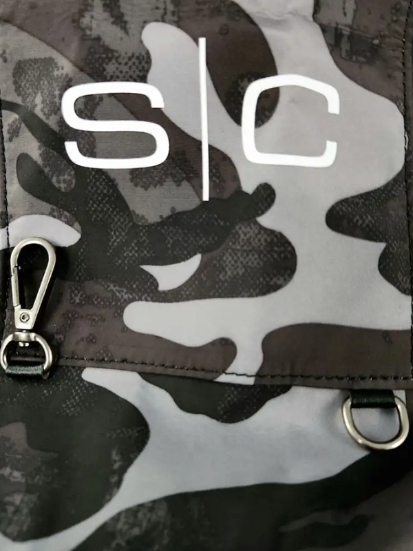 Stylecraft Heavy Weight Waterproof Barber Cutting Apron  "Black Camo"