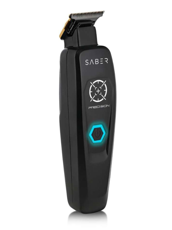 StyleCraft Saber Precision Full Metal Body Digital Brushless Motor Cordless Trimmer Black