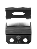 StyleCraft Diamond Cut Fade Clipper Blade + DLC Shallow Tooth 2.0 Cutter #SC540B