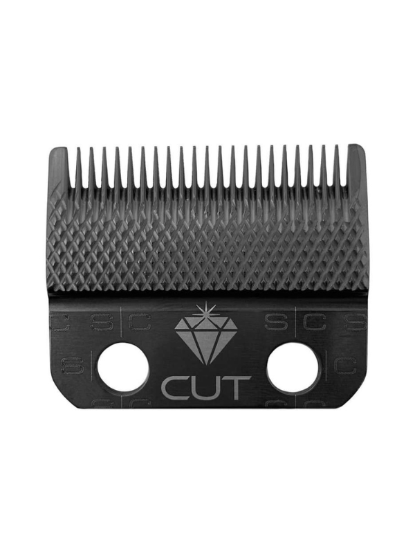 StyleCraft Diamond Cut Fade Clipper Blade + DLC Shallow Tooth 2.0 Cutter #SC540B