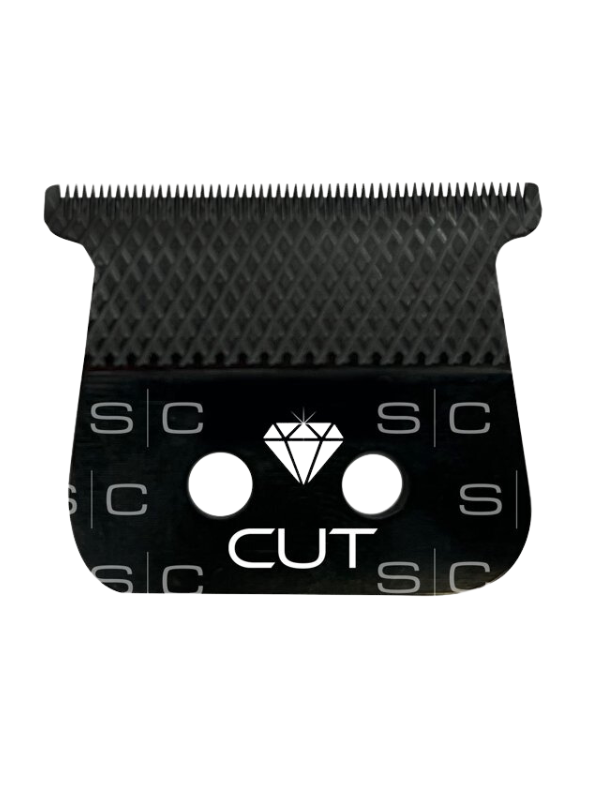 StyleCraft Diamond Cut Fixed Black DLC Hair Trimmer Blade with DLC The One Cutter #SC541B