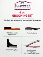 Scalpmaster 4pc Grooming Kit