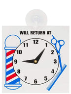 Scalpmaster Barber Shop " Will Return At '' Sign SC-9017