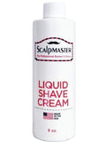 Scalpmaster Liquid Shave Cream 8 oz