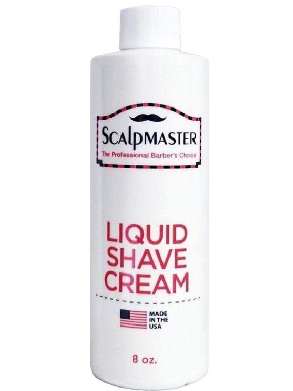 Scalpmaster Liquid Shave Cream 8 oz