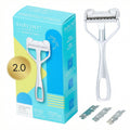 Shavent Safety Razor Single Edge Compact 2.0 Magnetic Matte Chrome