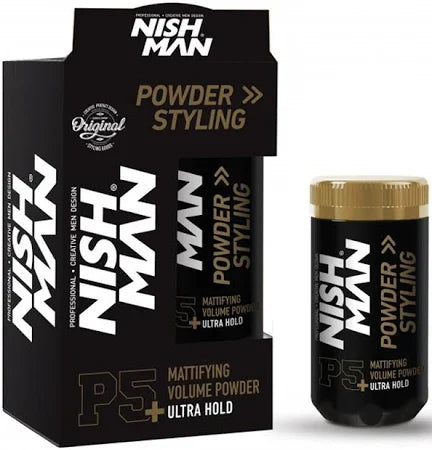 NishMan Powder Wax Ultra Hold P5