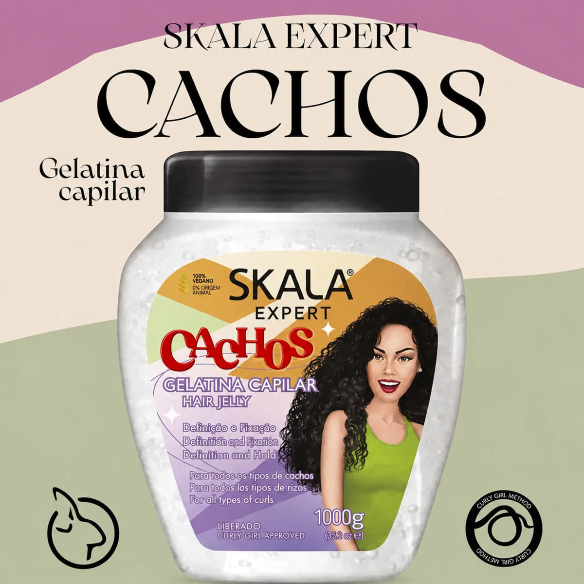 SKALA Expert Cachos Hair Jelly 35.2oz