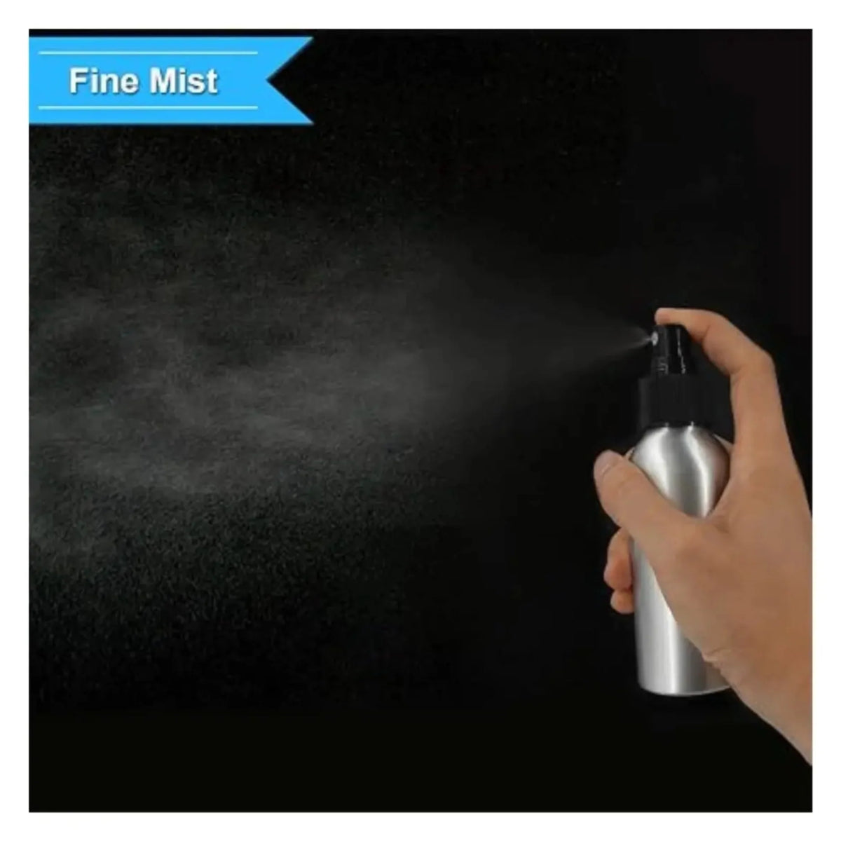 Soft 'N Style Aluminum Fine Mist Spray Bottle, 3.4 oz.