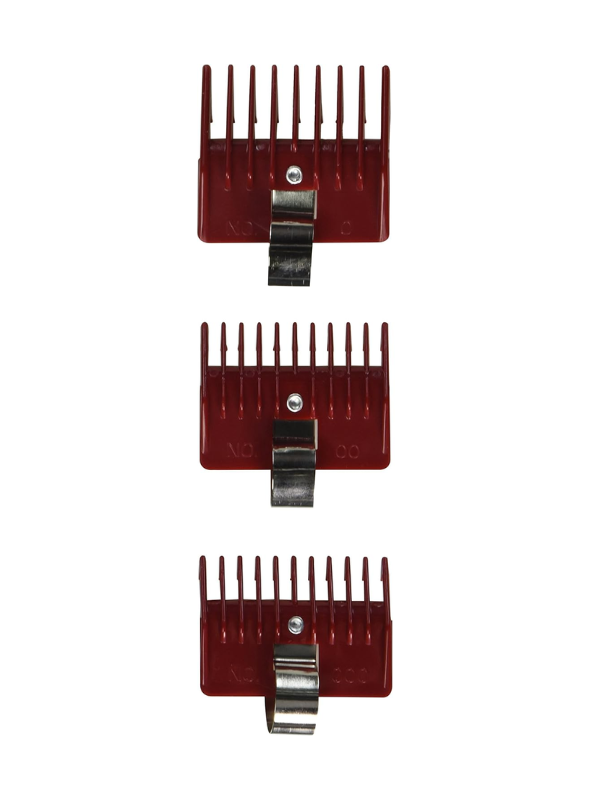 Speed O Guide Universal Clipper Combs Attachments (3/16"-1/16"-1/32") - 3Pack