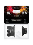 StyleCraft X-Pro Fixed Black Diamond Wide Blade with  DLC The One Cutter #SC536B