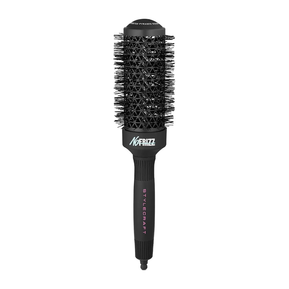 StyleCraft NoFrizz Ion-Infused Round Brush 43mm #SCBRUSH43B