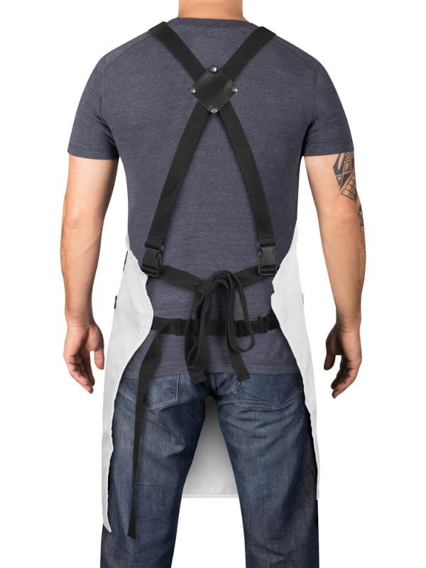StyleCraft Pro Apron - White #SC339W