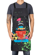 StyleCraft Radioactive Apron - Black #SC338B