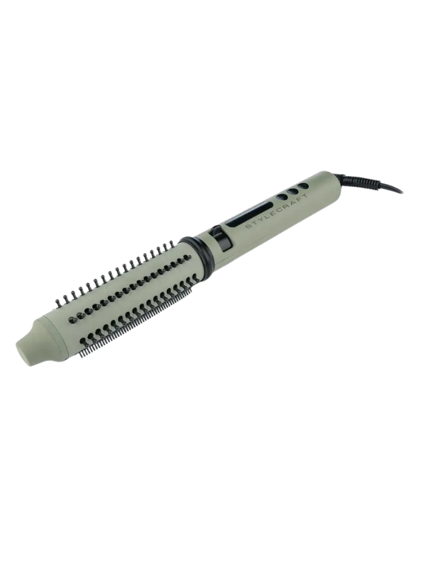 Stylecraft Sage Retractable Styling Brush & Curling Wand #SC716GR