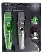 StyleCraft Absolute Hitter Lids Transparent Green & Grey Wood
