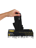 Styletek Deluxe Touch Nitrile Gloves - Black