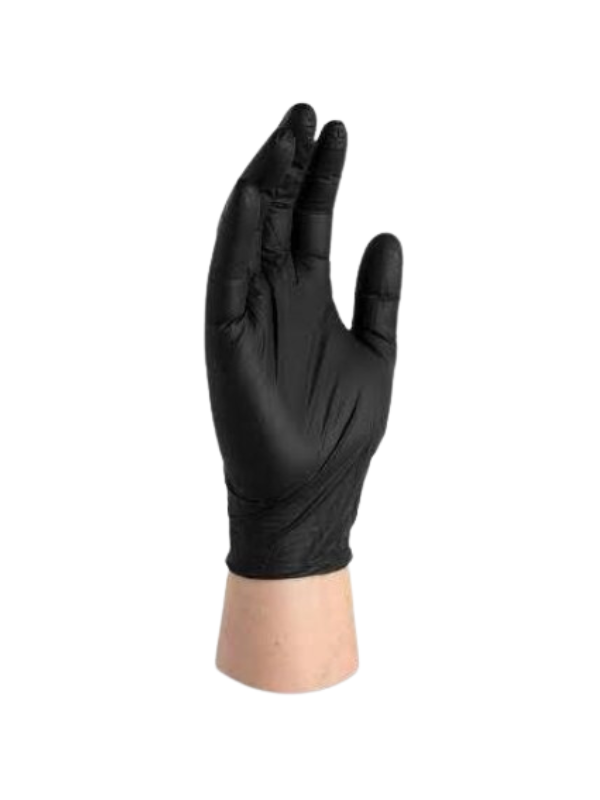 Styletek Deluxe Touch Nitrile Gloves - Black