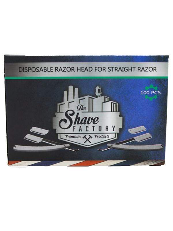 The Shave Factory Disposable Razor Heads 100ct
