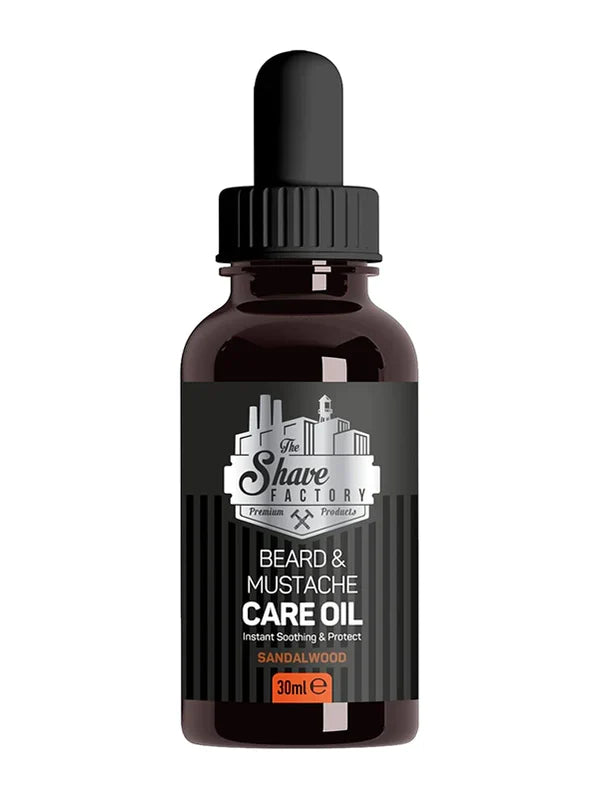The Shave Factory Sandalwood Beard Oil 2.5oz | 75ml