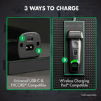 BaBylissPRO® x Tomb45 Wireless-Charging Double-Foil Shaver