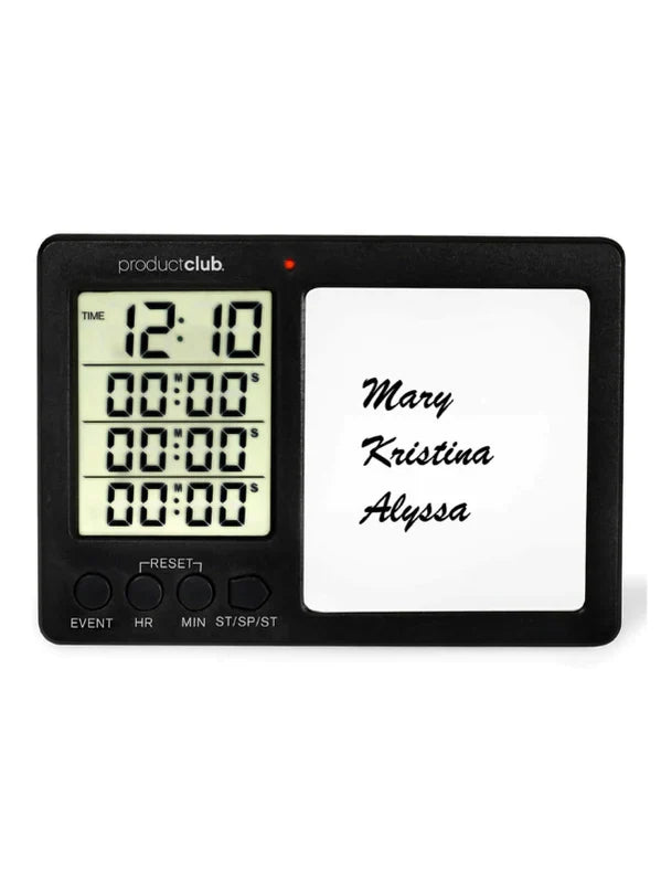 Product Club Triple Color Timer w/ Dry Erase Board