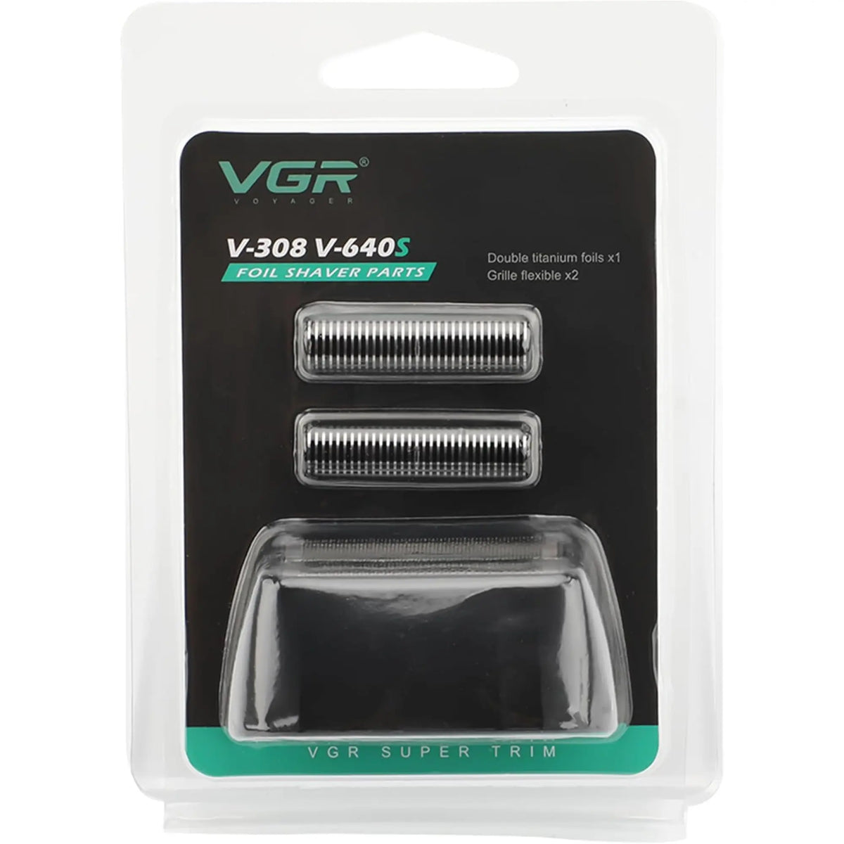 VGR Double Foil Shaver Replacement Foil and Cutters