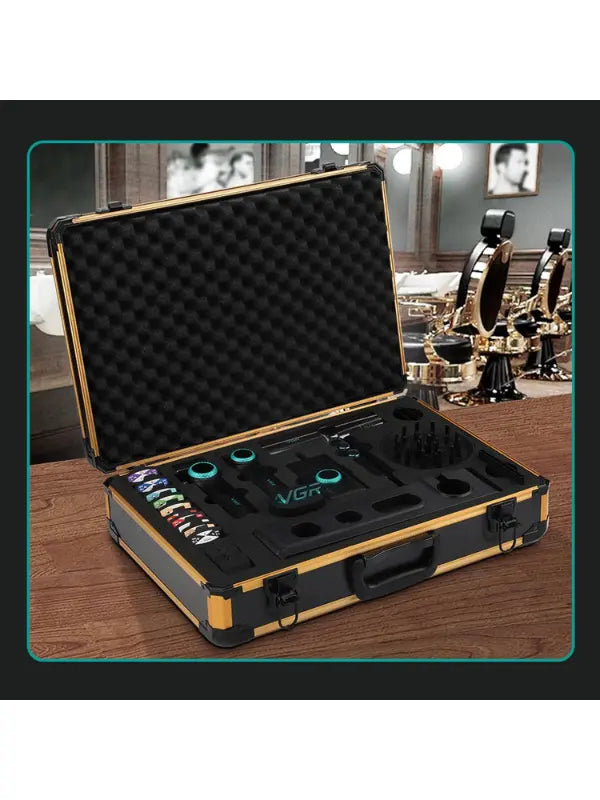VGR Professional 4-in-1 Barber Combo with Travel Case