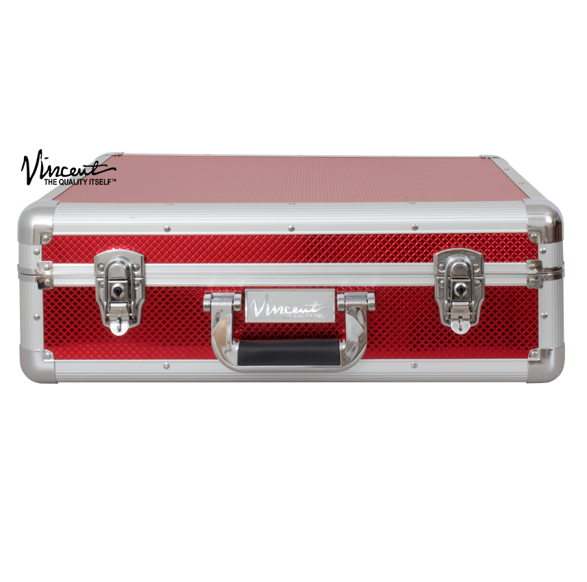 Vincent Barber Master Case Large Red #VT10142-RD